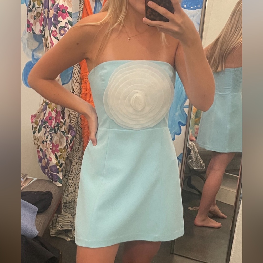 Amanda Uprichard Strapless Mini Dress NWT